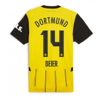 Dres Borussia Dortmund Maximilian Beier #14 Domáci 2024-25 Krátky Rukáv